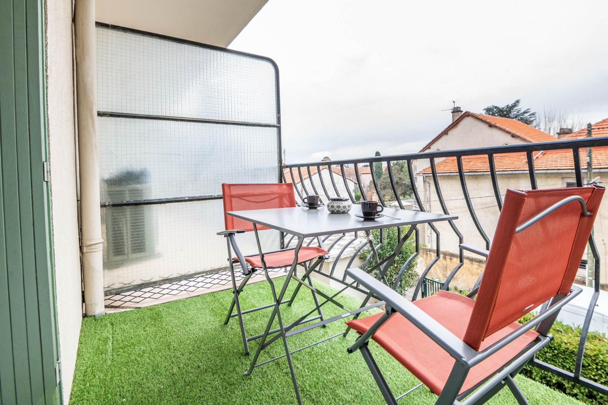 Appartamento Au Calme De L'Iris - Clim - Garage - Wifi - Tramway Avignone Esterno foto